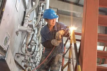 设备置换 技术革新|三门峡AG娱乐新增带式干燥机并一次试车成功，正式投入生产！
